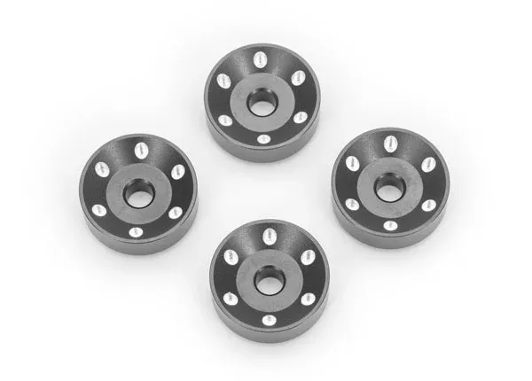 Traxxas 10257 Gray Aluminum Wheel Washers for MAXX Slash (4 Pack)