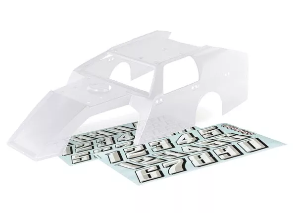 Traxxas 10411 Clear Slash Modified Clipless Body