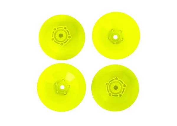 Traxxas 10457-YLW Wheel Discs Yellow 4 pack