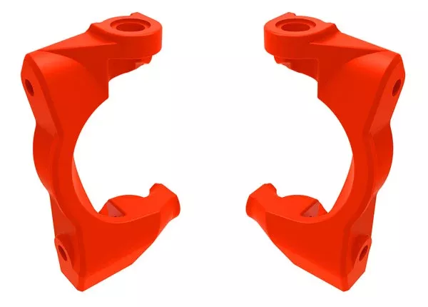 Traxxas 10732-RED Red Left and Right Caster blocks (c-hubs) fits Mini Maxx and Mini XRT