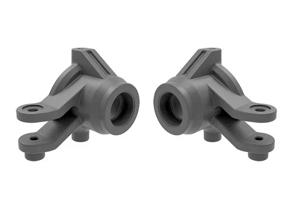 Traxxas 10736-GRAY Gray Left and Right Steering Blocks fits Mini Maxx and Mini XRT