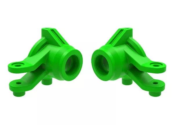 Traxxas 10736-GRN Green Left and Right Steering Blocks fits Mini Maxx and Mini XRT