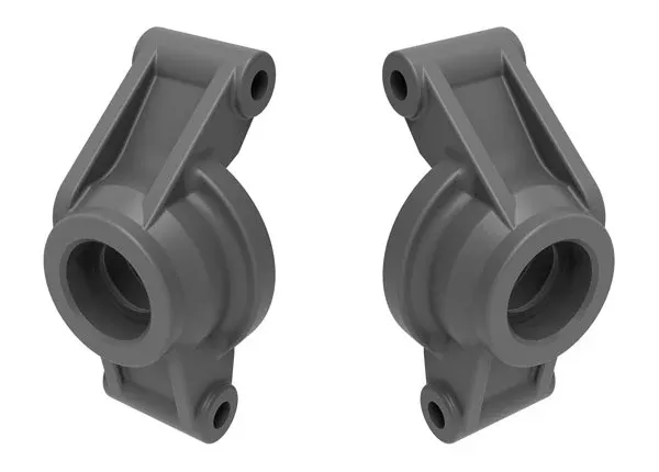 Traxxas 10752-GRAY Gray Left and Right Stub Axle Carriers fits Mini Maxx and Mini XRT