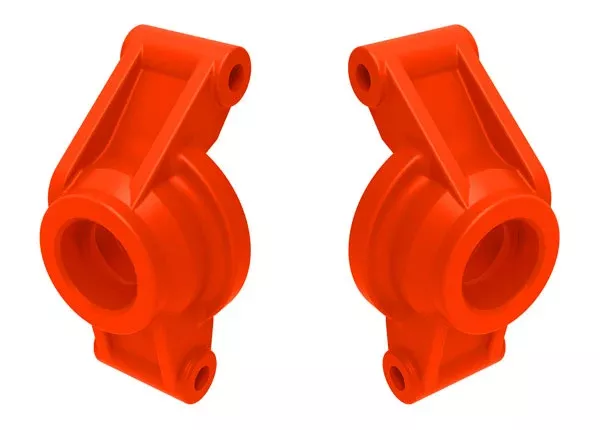 Traxxas 10752-RED Red Left and Right Stub Axle Carriers fits Mini Maxx and Mini XRT