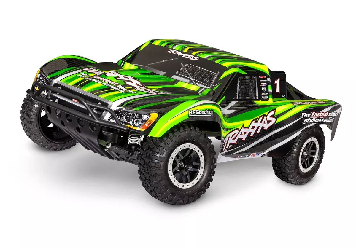 Traxxas 58234-8 2WD Green Slash HD with USB-C