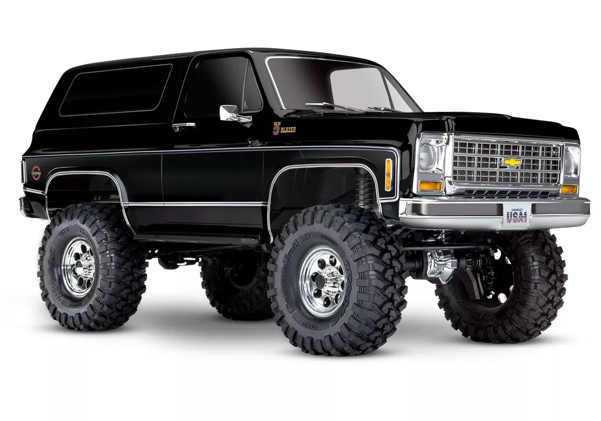 Traxxas 82276-4 Clipless TRX-4 RTR 1979 K5 Blazer Black Trail Crawler