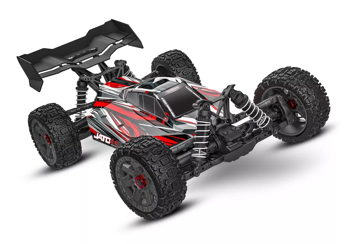 Traxxas 90154-4 Red Jato 4x4 BL-2s Brushless Buggy