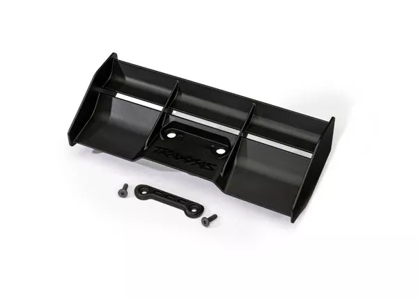 Traxxas 9019-BLK Black Race Wing with 4x12mm Wing Washers