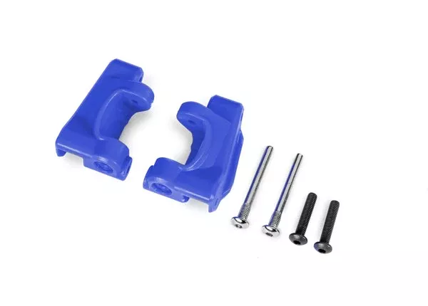 Traxxas 9135-BLUE Extreme Heavy Duty Blue Caster Blocks Left and Right
