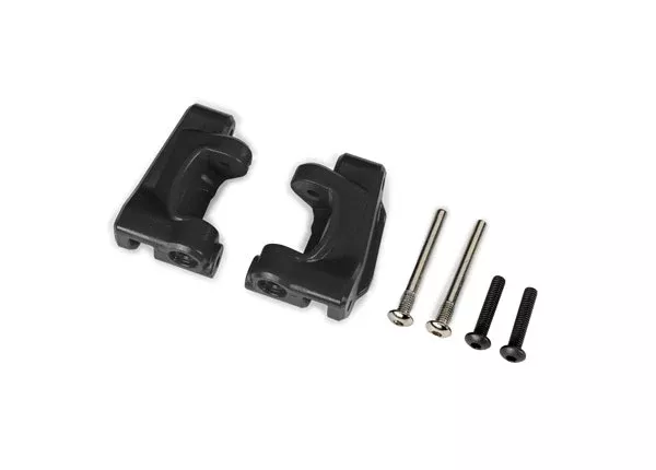 Traxxas 9136 Black Extreme Heavy Duty Caster Blocks (c-hubs)