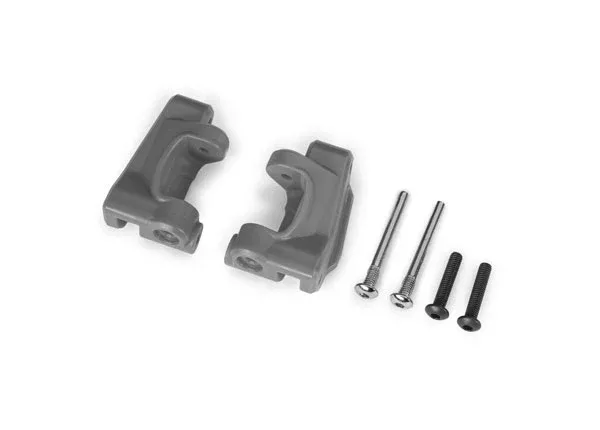Traxxas 9136 Gray Extreme Heavy Duty Caster Blocks (c-hubs)