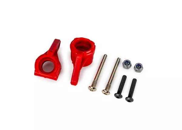 Traxxas 9137 Red Extreme Heavy Duty Steering Blocks