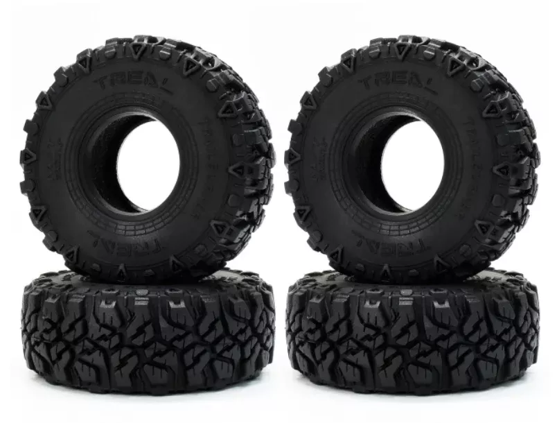 Treal Hobby Trailburner 1.0" Micro Crawler Tires (4) X003V596Q1