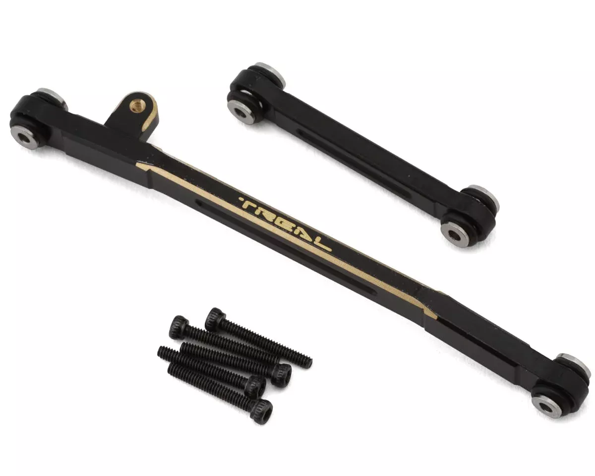 Treal Hobby (X003C2HKTD) Black 10g Brass Steering Link Set for SCX24