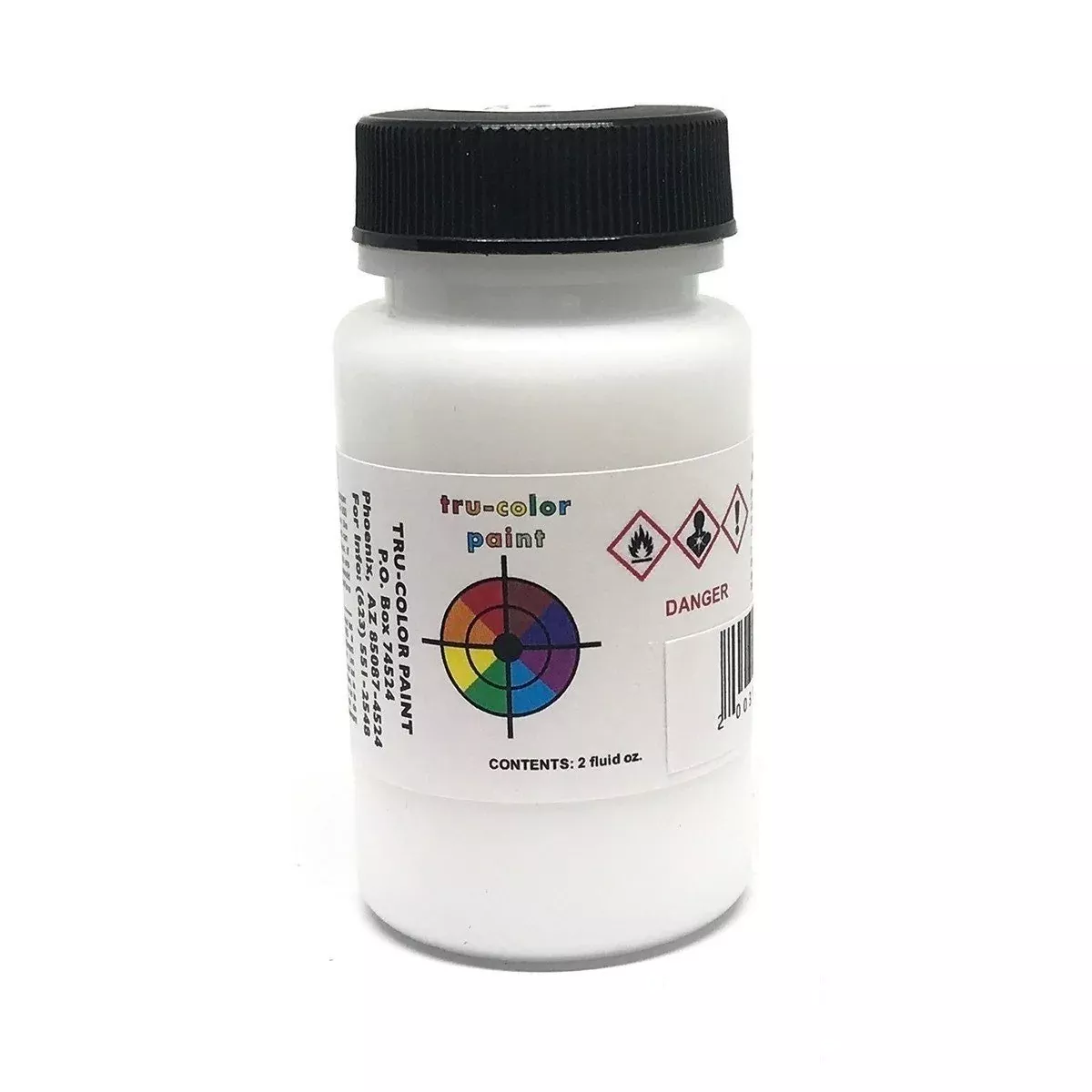 Tru-Color 0052 White 2oz. Solvent Based Acrylic Model Paint
