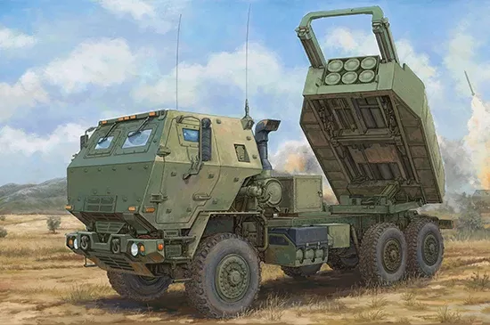 Trumpeter Scale Models 1041 1/35 M142 High Mobility Artillery Rocket System (HIMARS) Model Kit