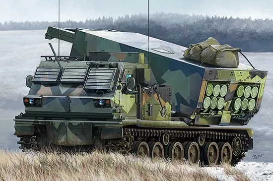Trumpeter Scale Models 1048 1/35 Norwegian M270/A1 Multiple Launch Rocket System Model Kit