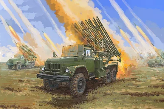 Trumpeter Scale Models 1062 1/35 Soviet 2B7R Multiple Rocket Launcher BM-13 HMM Model Kit