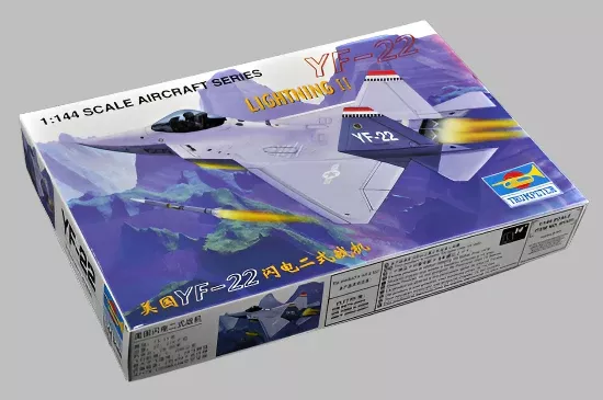 Trumpeter Scale Models 1331 1/144 YF-22 Lightning II Model Aircraft Kit