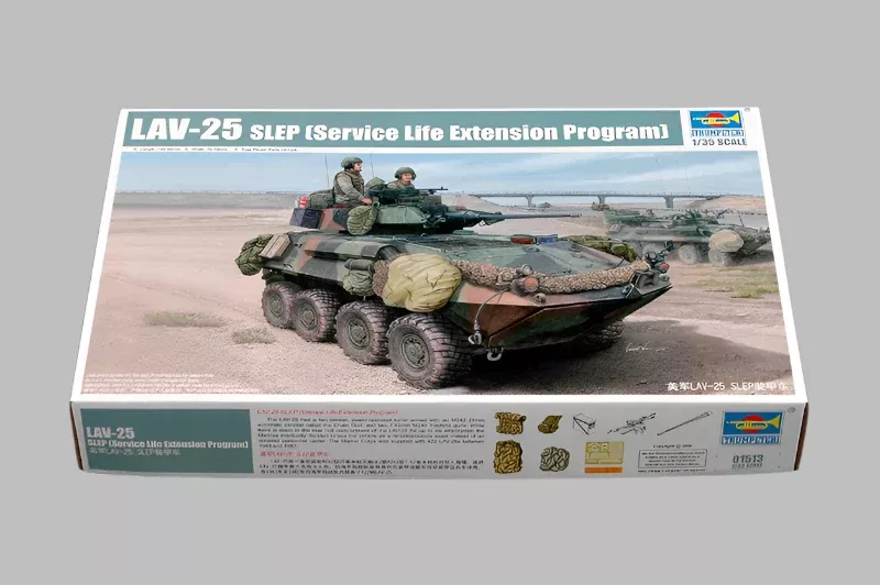 Trumpeter Scale Models 1513 1/35 LAV-25 SLEP (Service Life Extension Program) Model Kit