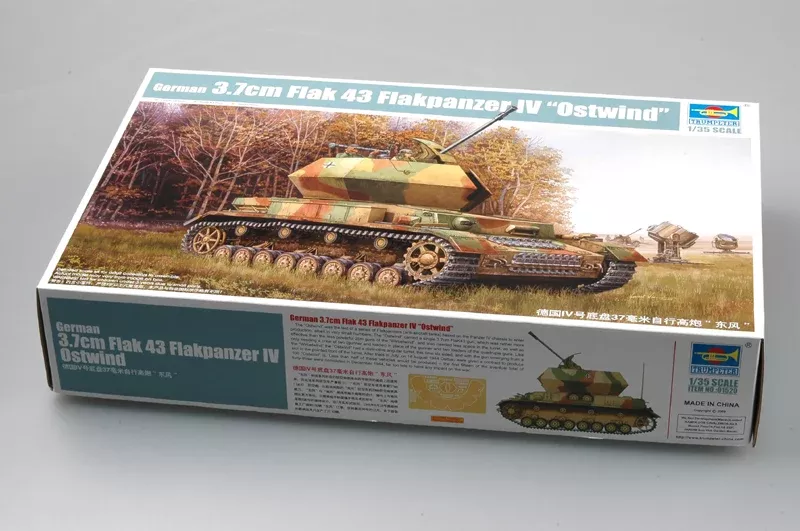 Trumpeter Scale Models 1520 1/35 German 3.7cm Flak 43 Model Kit