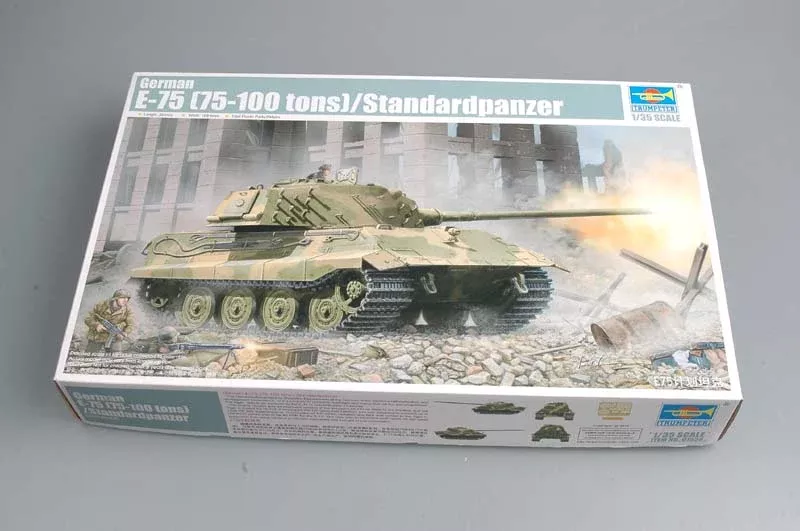 Trumpeter Scale Models 1538 1/35 German E-75 Panther (75-100 ton) Tank Model Kit