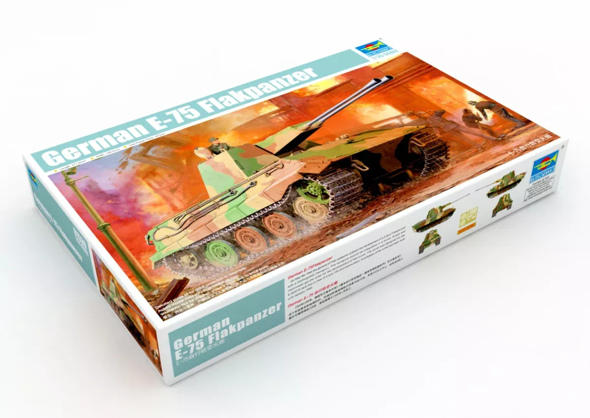 Trumpeter Scale Models 1539 1/35 German E-75 Flakpanzer Tank Model Kit