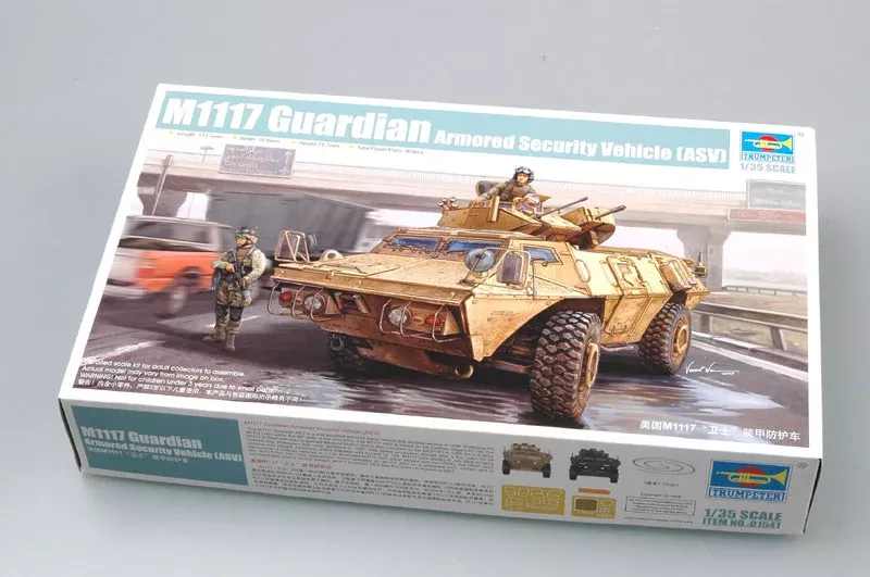 Trumpeter Scale Models 1541 1/35 M1117 Guardian ASV Model Kit
