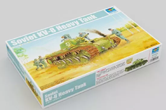 Trumpeter Scale Models 1565 1/35 Soviet KV-8 Heavy Tank Model Kit