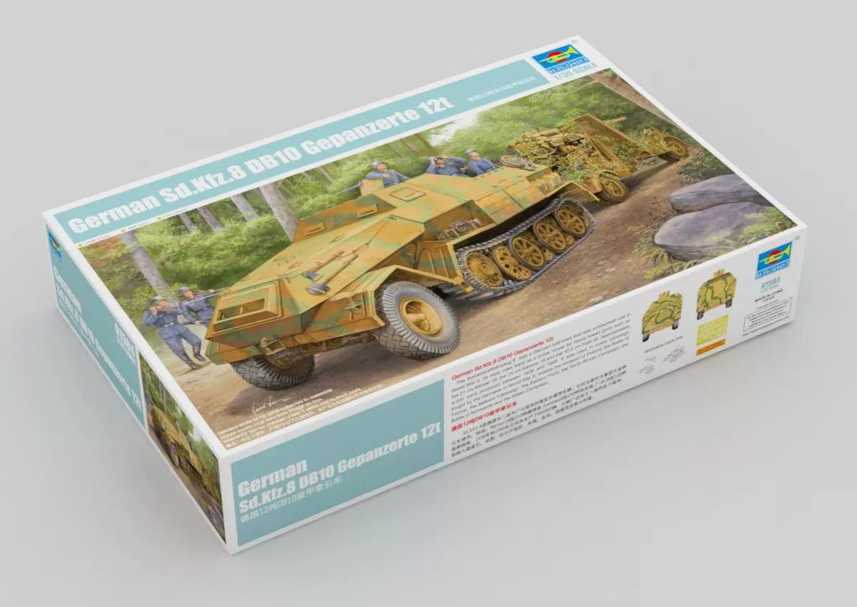 Trumpeter Scale Models 1584 1/35 German Sd.Kfz.8 DB10 Gepanzerte 12t Model Kit