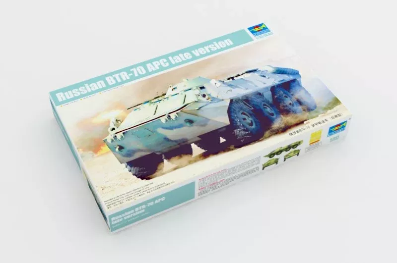 Trumpeter Scale Models 1591 1/35 Russian BTR-70 APC Late Version Model Tank Kit