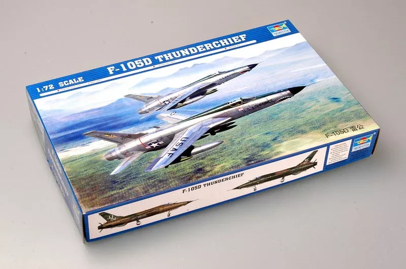 Trumpeter Scale Models 1617 1/72 F-105D Thunderchief Aircraft Model Kit