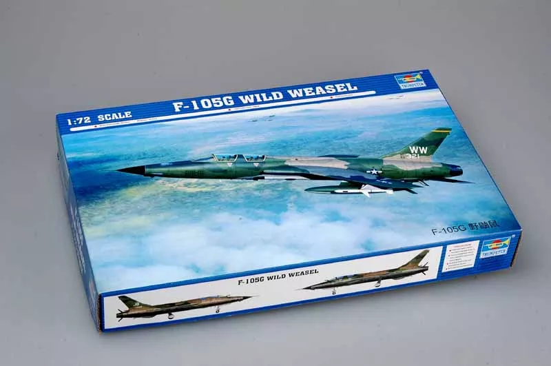 Trumpeter Scale Models 1618 1/72 F-105G Thunderchief Aircraft Model Kit