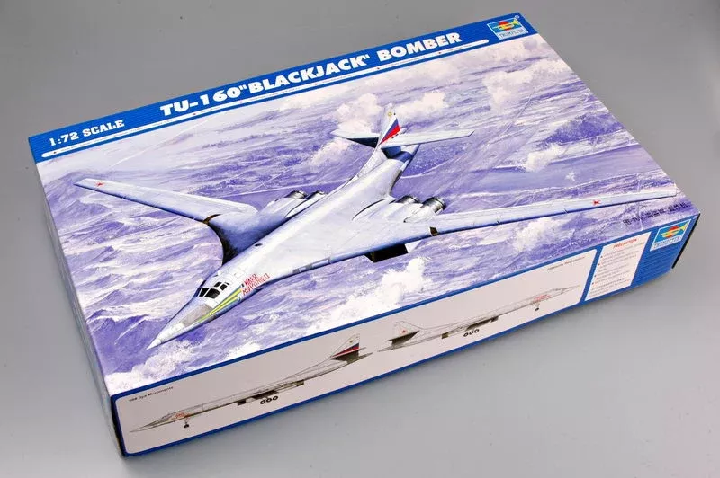 Trumpeter Scale Models 1620 1/72 Tu-160 Blackjack Bomber Model Aircraft Kit