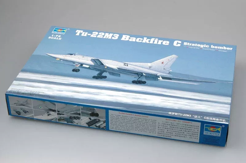 Trumpeter Scale Models 1656 1/72 Tu-22M3 Backfire C Strategic Bomber Model Kit