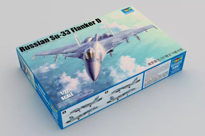 Trumpeter Scale Models 1667 1/72 Russian Sukhoi Su-33 Flanker D Fighter Model Kit