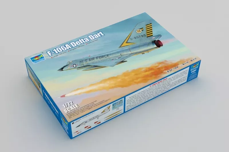 Trumpeter Scale Models 1682 1/72 USAF F-106A Delta Dart Fighter Model Kit