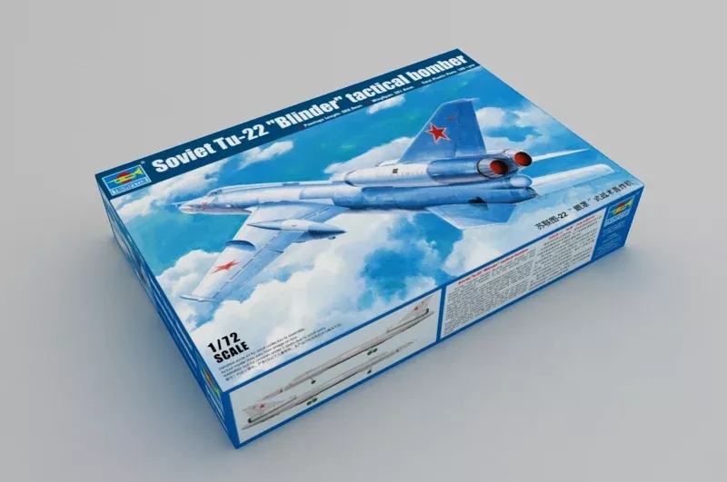 Trumpeter Scale Models 1695 1/72 Soviet Tu-22 'Blinder' Tactical Bomber Model Kit