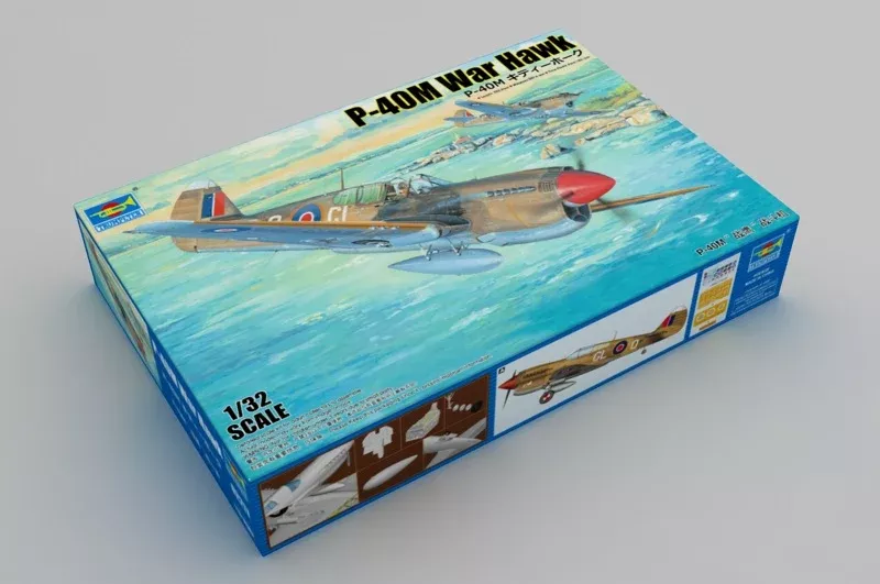 Trumpeter Scale Models 2211 1/32 P-40M Warhawk Fighter Model Aircraft Kit