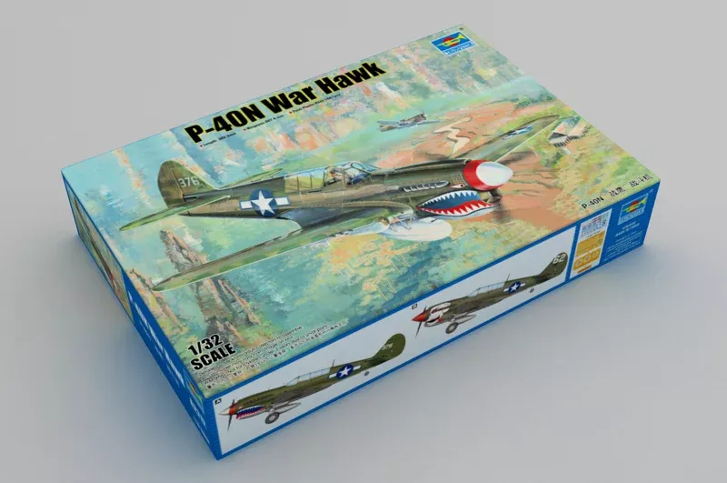 Trumpeter Scale Models 2212 1/32 P-40N Warhawk Fighter Model Aircraft Kit