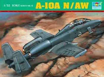 Trumpeter Scale Models 2215 1/32 A-10A N/AW Double-Seater Thunderbolt Warthog Model Kit
