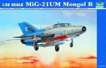Trumpeter Scale Models 2219 1/32 MiG-21UM Mongol B Fishbed Model Aircraft Kit