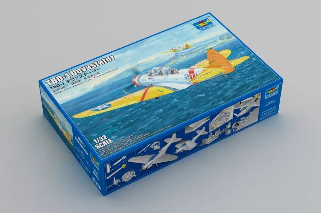 Trumpeter Scale Models 2226 1/32 TBD-1 Devastator Aircraft Model Kit