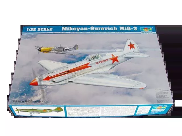 Trumpeter Scale Models 2230 1/32 Russian MiG-3 Model Aircraft Kit