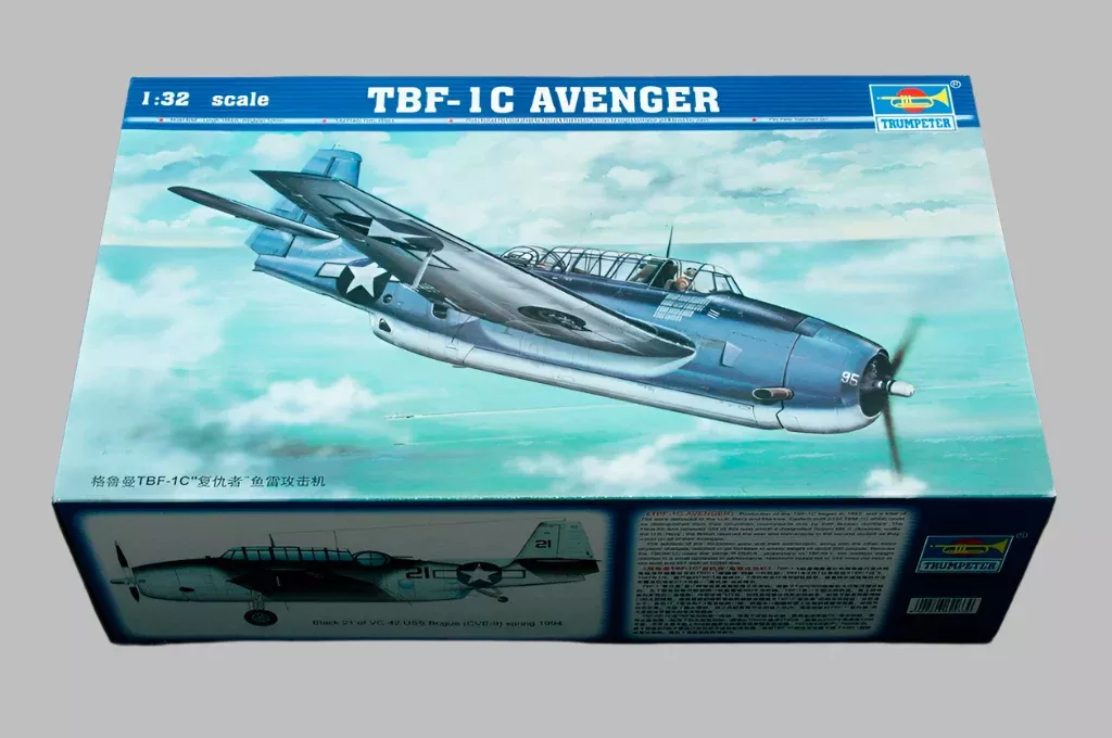 Trumpeter Scale Models 2233 1/32 Grumman TBF-1C Avenger Model Aircraft Kit
