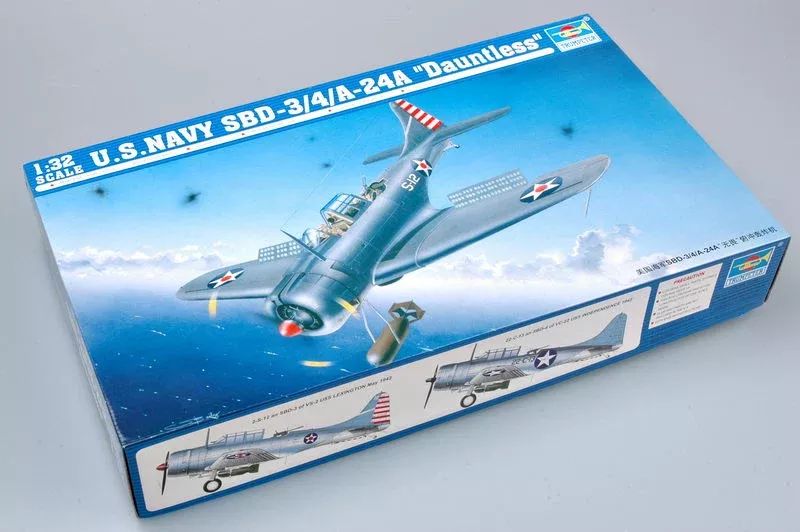 Trumpeter Scale Models 2242 1/32 US Navy SBD-3/4/A-24A Dauntless Model Kit