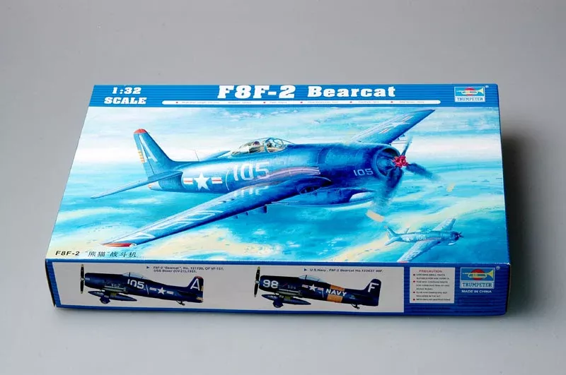 Trumpeter Scale Models 2248 1/32 F8F-2 Bearcat Fighter Model Aircraft Kit