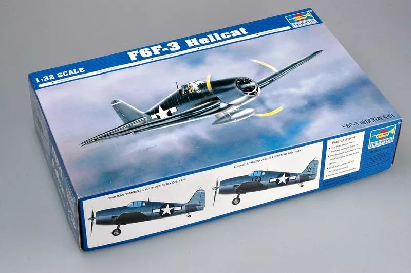 Trumpeter Scale Models 2256 1/32 Grumman F6F-3 Hellcat Fighter Model Kit