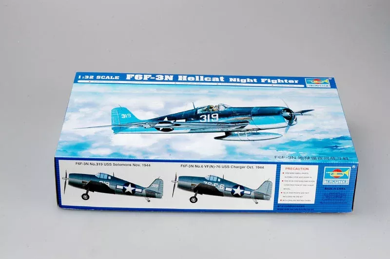 Trumpeter Scale Models 2258 1/32 Grumman F6F-3N Hellcat Night Fighter Model Kit