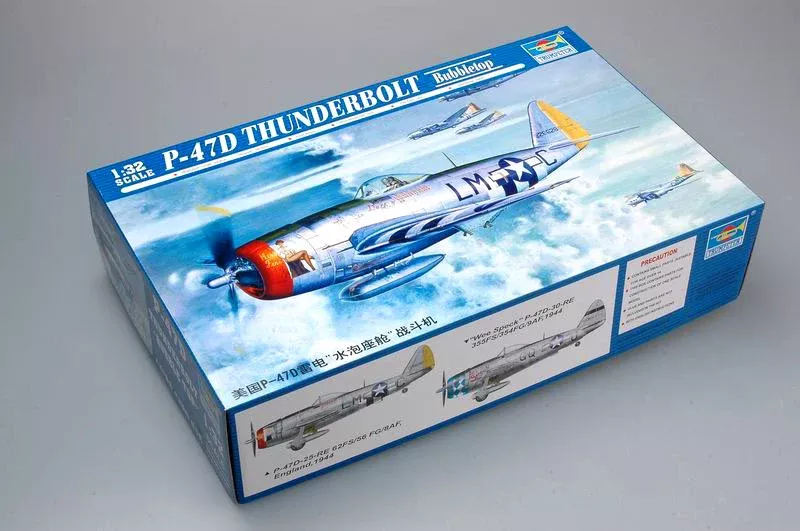 Trumpeter Scale Models 2263 1/32 P-47D Thunderbolt "Bubbletop" Fighter Model Kit
